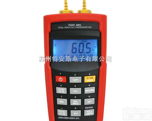 K/J型双组输入温度表 TASI605 K/J型双组输入温度计 TAS...