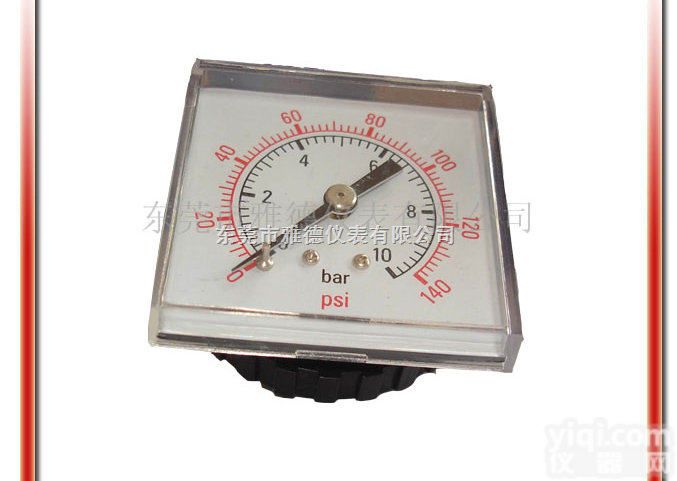 48FX-K001  48*48方表<em>压力表</em>，<em>特殊</em><em>压力表</em>