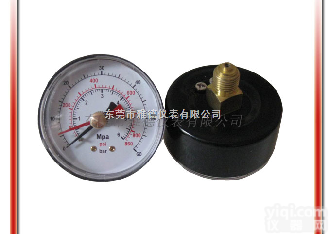 60YJ-P001  60YJ-P001 60轴和<em>记忆</em>型<em>压力表</em>，<em>记忆</em>型双指针<em>压力表</em>