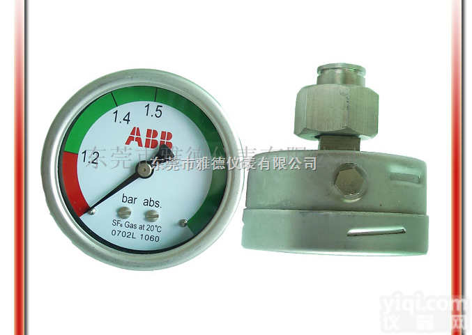 60ABBSF-AB001  60ABBSF-AB001 ABB气体<em>密度</em>表，<em>SF6</em>压力表，<em>SF6</em><em>密度</em>...