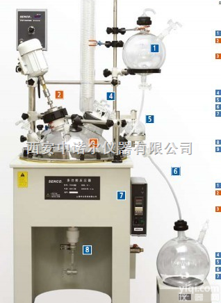 小型单层玻璃反应器 微型高压反应釜;<em>旋转</em><em>蒸发器</em>,冷冻<em>干燥机</em>