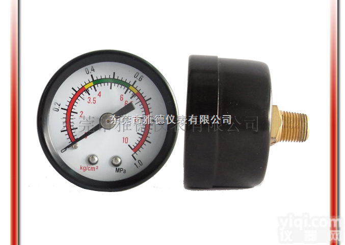 40QL-A02  40QL-A02 40轴向黑色铁壳气压表，普通气压表，<em>气动工具</em><em>压力表</em>，...