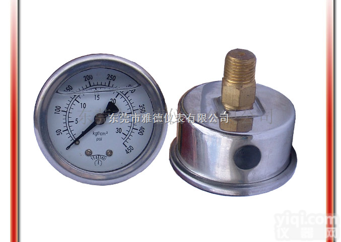 40UL-LB01  40UL-LB01 40轴向<em>耐震</em><em>油压表</em>，机械式压力表，抭震压力表，油压...