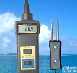 JC08-MC-7806  数显针式水分仪 纸张棉花测湿仪 木材水分测量仪 非导电类<em>物质</em>含水率<em>测定</em>...