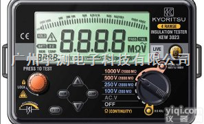 日本共立3023  日本共立3023 <em>数字式</em><em>绝缘</em>/<em>导通测试仪</em>3023数字兆欧表）