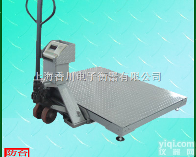 TCS-J  福建4吨<em>叉车</em>移动<em>地磅</em>秤、<em>山东</em>4吨移动电子<em>地磅</em>