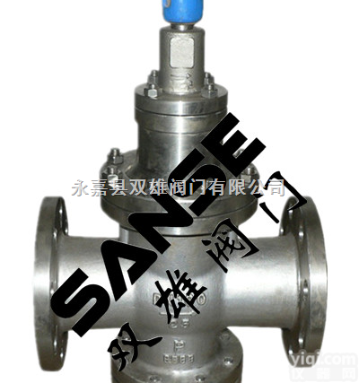 Y43HY  Y43HY型活塞式蒸汽<em>减压阀</em>/永嘉法兰<em>不锈钢</em>/铸钢<em>减压阀</em>