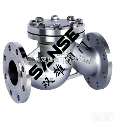 H41W  H41W不锈钢<em>止回阀</em>/永嘉<em>铸钢</em>高压<em>法兰</em><em>止回阀</em>