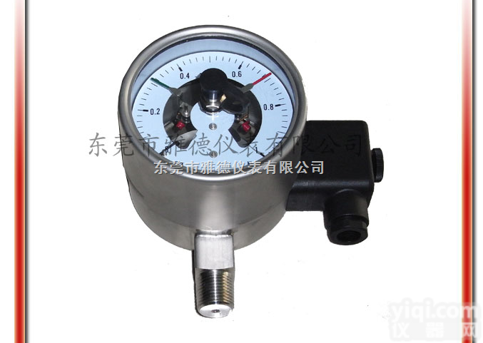 100DX-LA02  100DX-LA02 100径向<em>全钢</em>进口意大利款式电接点<em>压力表</em>，<em>台湾</em>款...