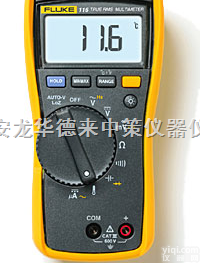 Fluke 116C  <em>Fluke 116C 温度及微安电流测量HVAC万用表</em>