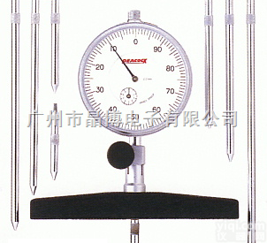 T-1表盘式深厚仪|  表盘式厚度仪|日本孔雀（PEACOCK）针盘式深度计