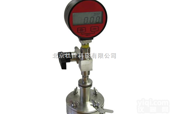 三极电池测量<em>装置</em>带<em>数显</em>压力表