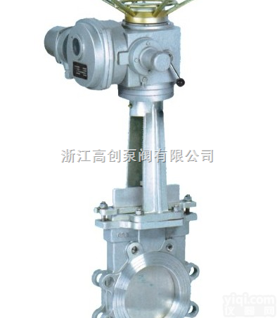 PZ943  电动单夹式刀型<em>闸阀</em>-<em>美标</em><em>刀闸</em>（PZ943系列）