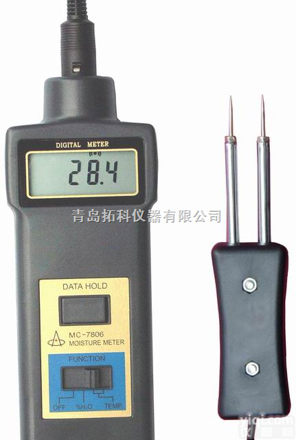 MC7806  MC7806木材水分仪木屑水分计<em>竹制品</em>、木器、中药材、烟草、棉花、纸张...