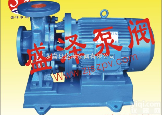 <em>盛泽</em>泵阀ISW100<em>管道</em>离心泵