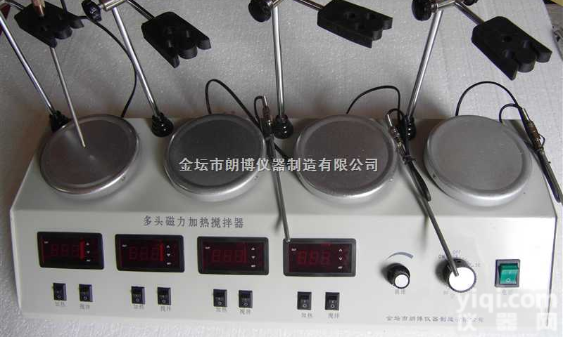 HJ-4A  <em>数显多头磁力加热搅拌器</em>