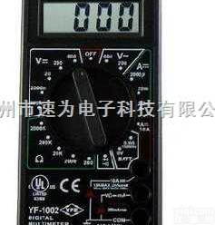 YF-1000  台湾泰<em>玛斯</em>TENMARS YF-1000<em>数位</em>三用电表YF1000