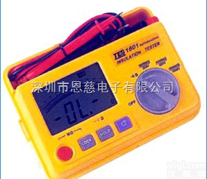 台湾泰仕TES-1601|绝缘测试器|<em>深圳恩慈总代理</em>