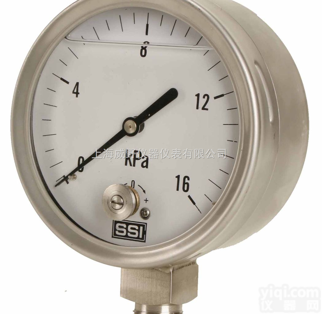 YE-100/150B  <em>不锈钢</em><em>膜盒</em><em>压力表</em>