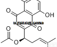 24502-78-1  乙酰<em>紫草</em>素,acetylshikonin,植物<em>提取物</em>,标准品,对照品,