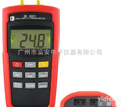 <em>BK</em><em>8801</em>  K型高精度温度计<em>BK</em><em>8801</em>,K型溫度計（雙組輸入）<em>BK</em>-<em>8801</em>