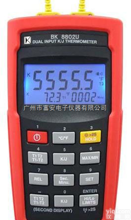 BK8802UW  高精度<em>温度表</em>+USB介面+<em>无线</em>传输信号BK8802UW,<em>温度表</em>BK-8...