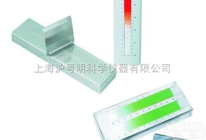<em>ISO</em><em>刮板细度计</em>/双槽<em>刮板细度计</em>0-25µm/油漆涂料刮板细...