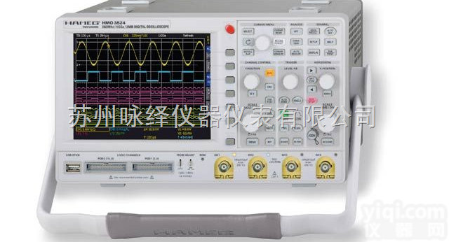 HAMEG <em>惠美</em> <em>HMO3524</em>  四通道混合信号<em>示波器</em>