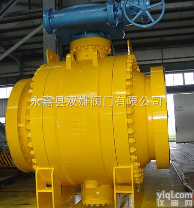 大口径<em>蜗轮</em>固定式<em>法兰</em><em>球阀</em>