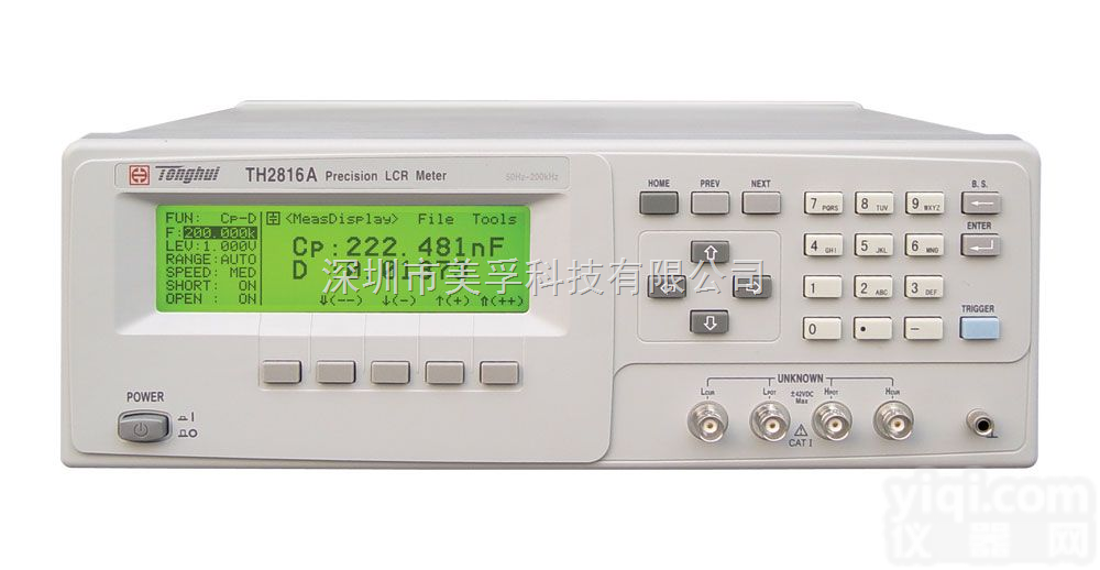 <em>TH2816B</em>  <em>常州</em>同惠（TONGHUI）<em>TH2816B</em>数字电桥