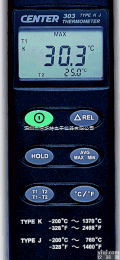 CENTER <em>303</em>  [现货供应]<em>台湾</em>群特CENTER <em>303</em> K,J型热电偶温度计