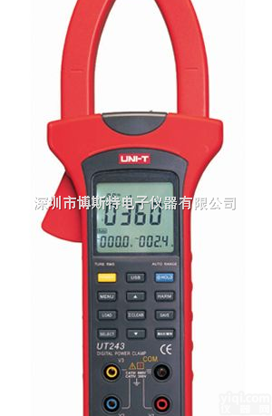 UT243/UT242/UT241  [<em>现货供应</em>]优利德UT243电力钳形<em>谐波</em>功率计