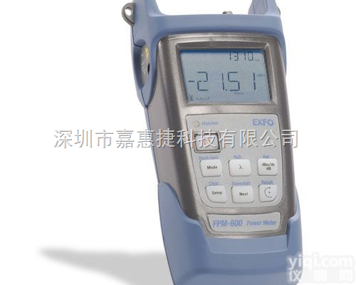 FPM-<em>600</em>  Exfo  FPM-<em>600</em> <em>功率</em>计，程序手册- <em>600</em>