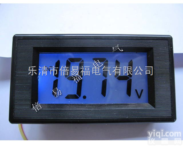 BYF-1CB/DV  BYF-1CB/DV 直流<em>电压表</em> 液晶<em>电压表</em> <em>电瓶车</em>专用
