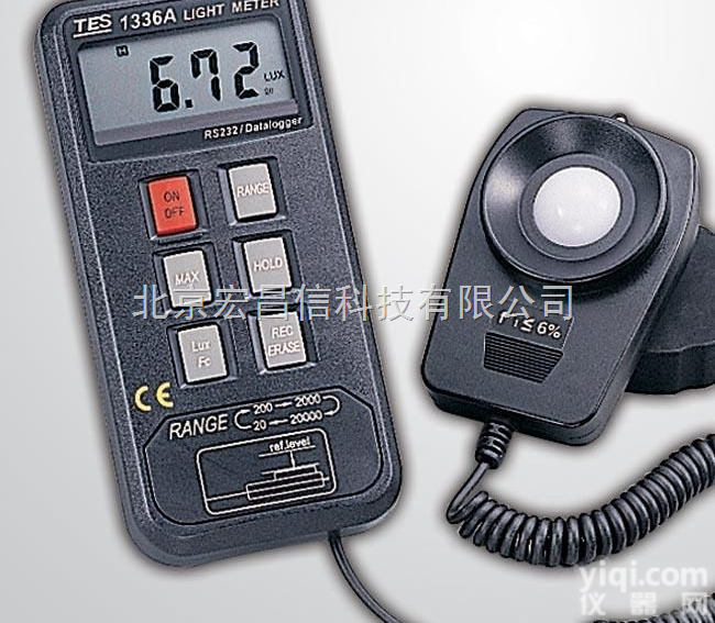 台湾泰仕<em>TES</em>-1336A数字式<em>照度计</em>  台湾泰仕<em>TES</em>-1336A数字式<em>照度计</em>