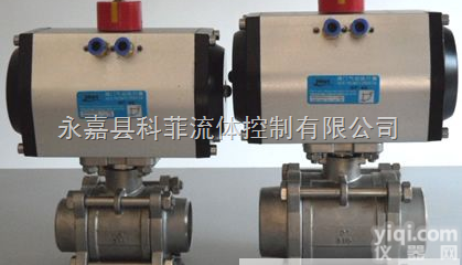 Q661F  气动三<em>片式</em>不锈钢<em>对焊</em><em>球阀</em>1000WOG