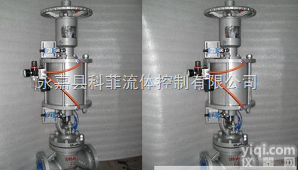 J641H  气动铸钢<em>法兰</em>式<em>直通</em>截止阀