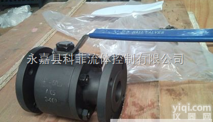 Q41F  <em>锻钢</em>二片式<em>法兰</em>浮动<em>球阀</em>