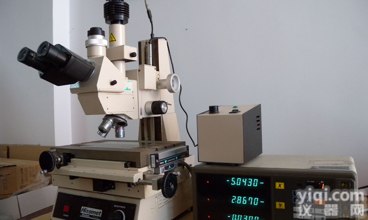 二手日本Union Hisoment深度测量<em>显微镜</em>