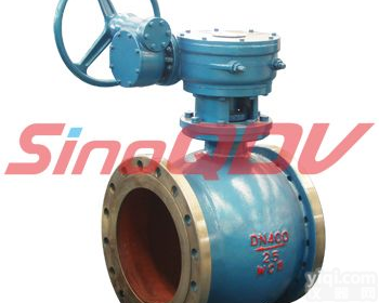 <em>SQ340H</em>-25C-DN400  侧装式<em>偏心</em>半<em>球阀</em>DN400