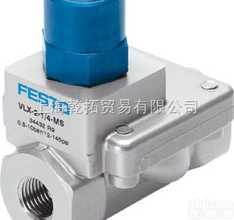 VLX-2-1-MS - 34436  <em>FESTO</em><em>费斯托</em><em>气控阀</em>，德国<em>FESTO</em><em>费斯托</em><em>气控阀</em>