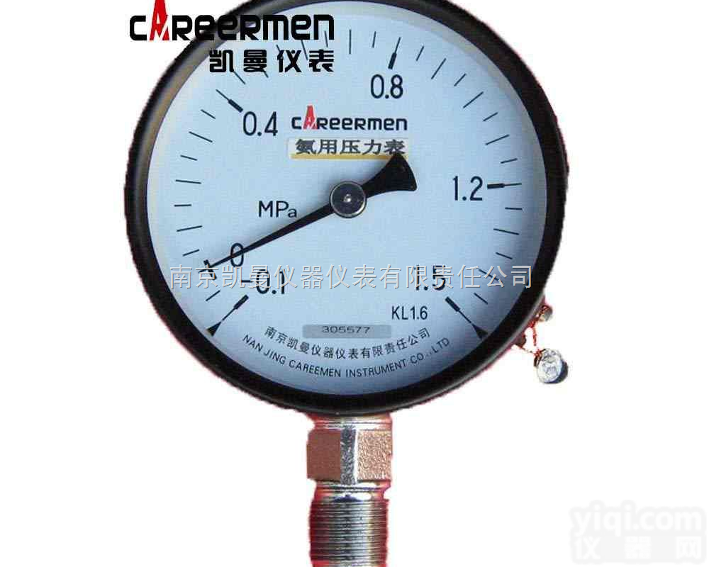 YA  氨<em>压力表</em>