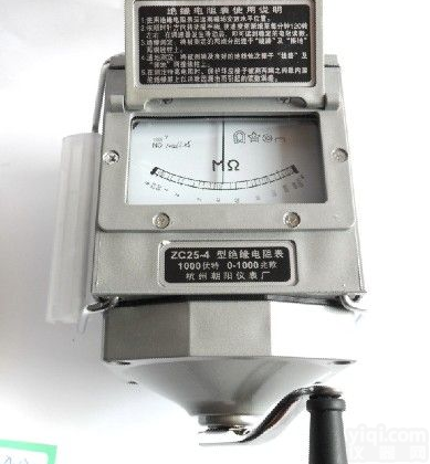 ZC-25-3  <em>杭州</em><em>朝阳</em><em>仪表厂</em>500V500MΩ摇表ZC25-3