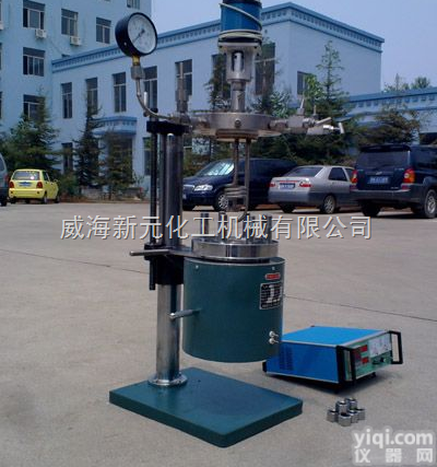 釜盖<em>升降</em>型<em>反应釜</em>（钛材、干式<em>加热</em>）