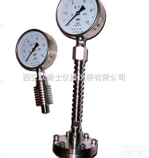 YTH-100、150型  <em>耐腐蚀</em><em>耐高温</em><em>压力表</em>