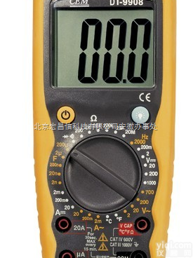 DT-9908 高性能高<em>精确</em><em>数字</em><em>万用表</em>  2000 位液晶<em>数字</em>背光显示 直流量程: 200.0mV, 2.000...