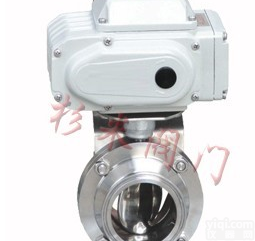 D921  <em>卫生</em>级<em>电动蝶阀</em>|快装式<em>电动蝶阀</em>|电动快装蝶阀