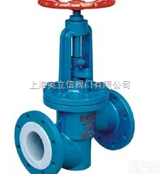 J41F46  衬氟<em>截止阀</em> <em>耐腐蚀</em><em>截止阀</em>