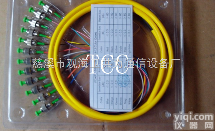 <em>FC</em>  <em>尾纤</em> 12芯<em>FC</em>束状<em>尾纤</em>