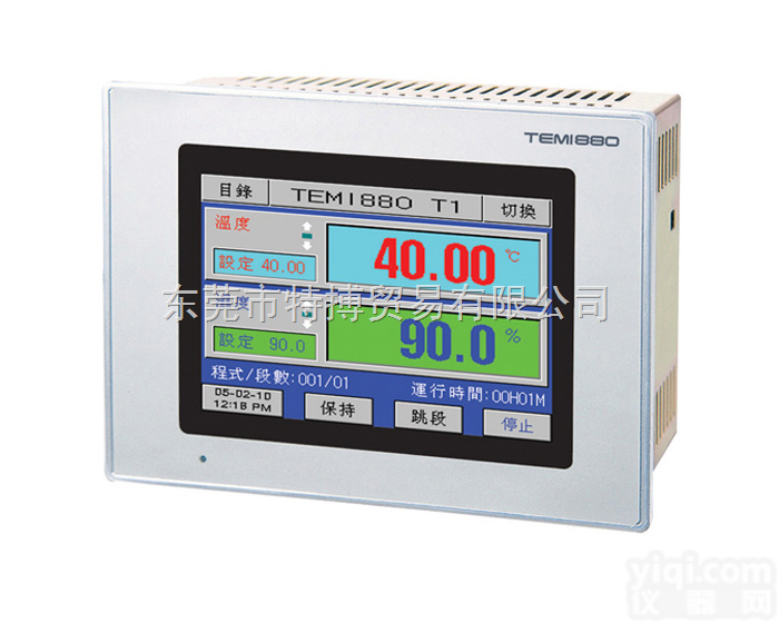 TEMI880  <em>触摸屏</em>控制<em>仪表</em>